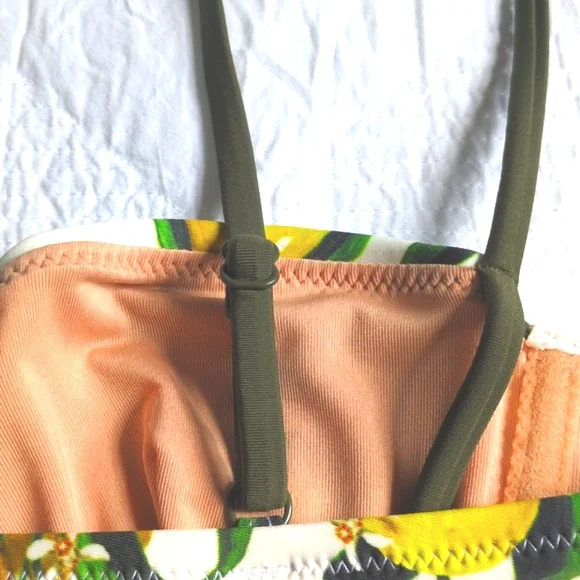 ✨HP✨ NWT..J Crew Balconette Underwire Bikini Top/Limoncello Size 34A - Picture 9 of 11